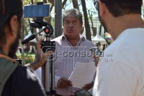 Presidentes de comunidad se manifiestan en contra de la privatización del agua imagen 1