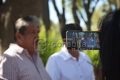 Presidentes de comunidad se manifiestan en contra de la privatización del agua imagen 2