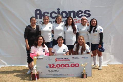 Fiesta familiar y deportiva en Apetatitlán; Anónimas y Barcelona refrenda su titulo imagen 1
