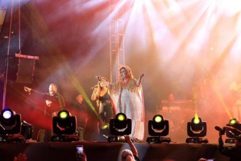 Gran inauguración de feria con la presentación de margarita "La Diosa De La Cumbia" imagen 1