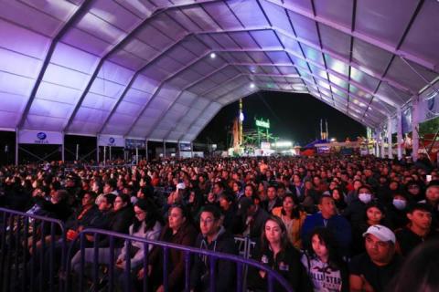 Gran inauguración de feria con la presentación de margarita "La Diosa De La Cumbia" imagen 3