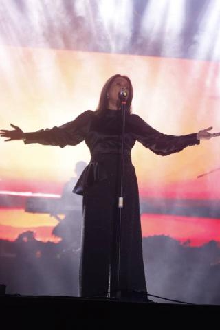 Daniela Romo volvió para conquistar corazones en el teatro del pueblo imagen 3