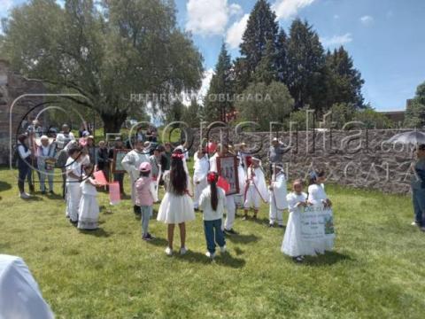 Feligreses de Atlangatepec piden al Obispo, se realice cambio de sede parroquial imagen 4