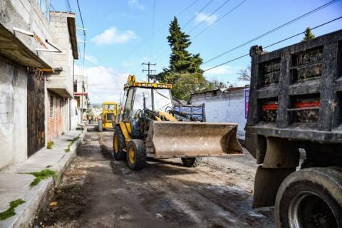 En Apizaco arranca obra de embellecimiento de Calle Margaritas imagen 1