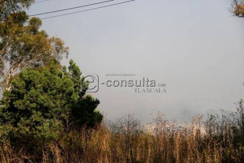 Continúa mala calidad del aire por incendio en relleno sanitario de Panotla imagen 3