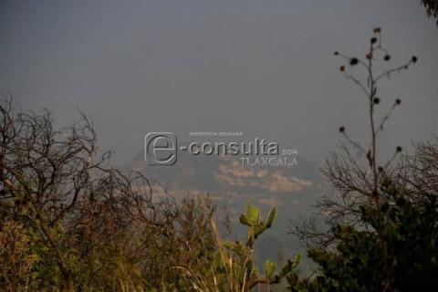Continúa mala calidad del aire por incendio en relleno sanitario de Panotla imagen 7