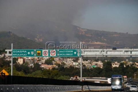 Continúa mala calidad del aire por incendio en relleno sanitario de Panotla imagen 9