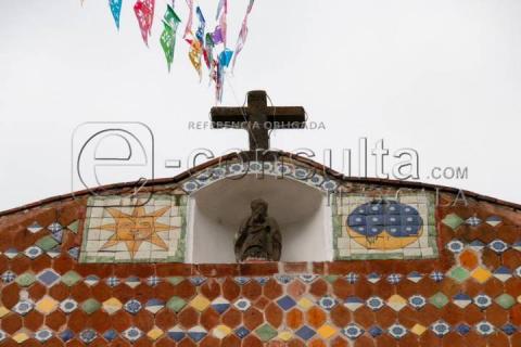 Aspectos del exterior de la iglesia de Nuestra Señora de la Defensa, Panotla imagen 10