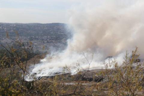 Se registra nuevo incendio en Relleno sanitario de Panotla imagen 4