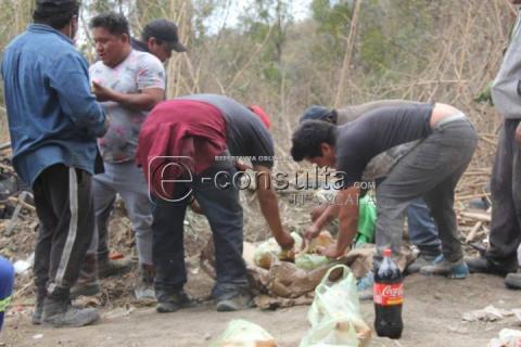 Suman esfuerzos en Panotla para combatir incendio imagen 5