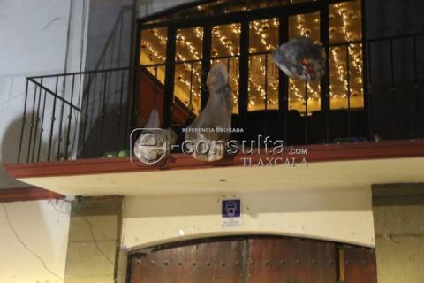 Arrojan pobladores de Panotla basura a la en la presidencia municipal imagen 2