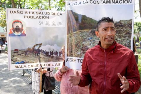 Protesta Consejo Municipal en defensa del medio ambiente de Panotla imagen 4