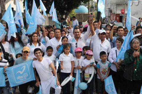 Cierra su campaña Richard Perezarate con el respaldo de las comunidades de Totolac imagen 2