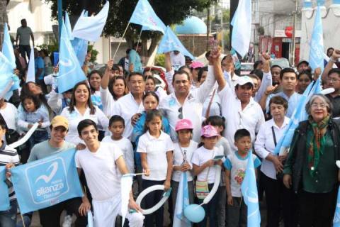 Cierra su campaña Richard Perezarate con el respaldo de las comunidades de Totolac imagen 1