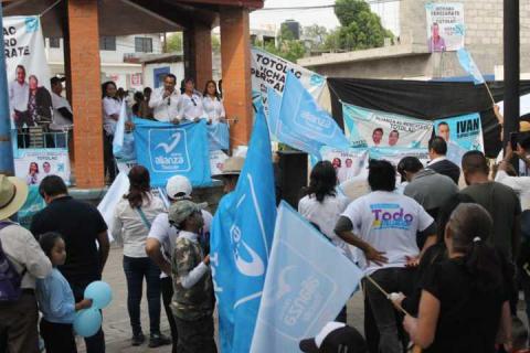 Cierra su campaña Richard Perezarate con el respaldo de las comunidades de Totolac imagen 3