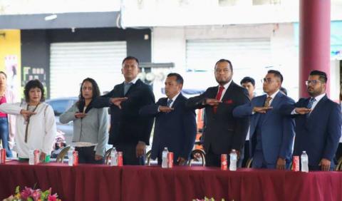 Ayuntamiento de Panotla conmemoran Gesta Heroica de los de los Niños Héroes de Chapultepec imagen 3