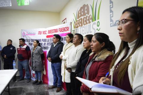 Inicia Tlaltelulco consulta ciudadana "Tu Voz, Nuestra Fuerza" para conformar PMD imagen 4
