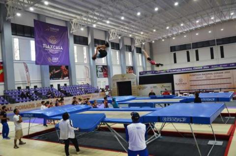 Tlaxcala, sede de talla mundial para la gimnasia de trampolín, afirman delegaciones deportivas imagen 4