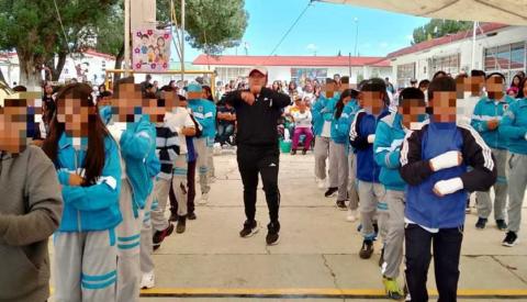 Niñas y niños presentan avances del taller “JAB por la Prevención” en evento escolar imagen 2