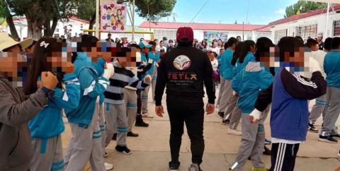 Niñas y niños presentan avances del taller “JAB por la Prevención” en evento escolar imagen 3