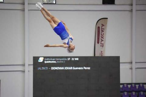 Son de alto nivel competitivo encuentros de gimnasia de trampolín en Apizaco: Coordinadora De Jueces imagen 2