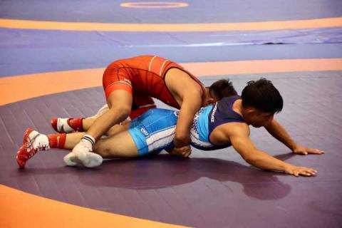 Olimpiada Nacional: Competencias de luchas con gladiadores al estilo grecorromano imagen 7