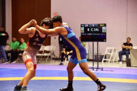 Olimpiada Nacional: Competencias de luchas con gladiadores al estilo grecorromano imagen 13