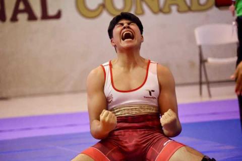 Olimpiada Nacional: Competencias de luchas con gladiadores al estilo grecorromano imagen 4