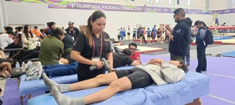 CRI ha brindado más de 3 mil servicios de rehabilitación a atletas de la Olimpiada Nacional Conade 2025 imagen 3