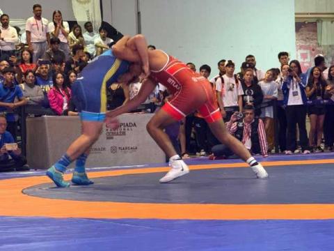 Ganan gladiadores tlaxcaltecas dos bronces más en luchas asociadas de la Olimpiada Nacional imagen 3