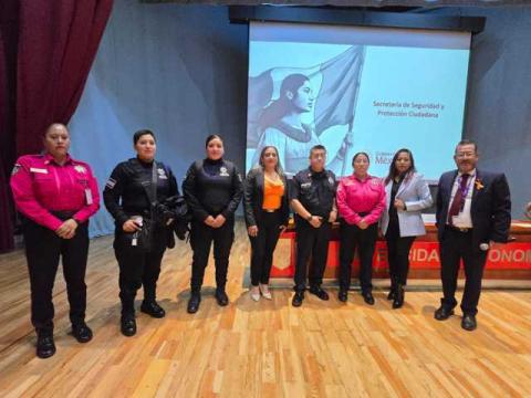 Se capacitan Policía de Género de Papalotla y Juez Municipal para atender violencia contra mujeres imagen 2