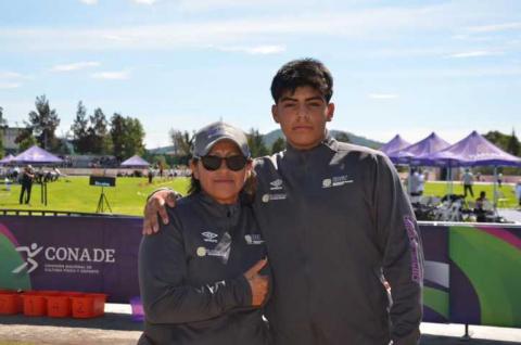 Ismael Macías se coloca entre los 10 mejores del país en impulso de bala en la Olimpiada Nacional imagen 2