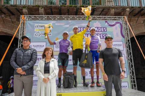 Gobernadora Lorena Cuéllar encabeza premiación a ganadores de L´Étape Tlaxcala By Tour De Francia imagen 10