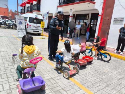 Gobierno Municipal de Papalotla llevó a cabo el programa "Pequeño Conductor Responsable" imagen 5