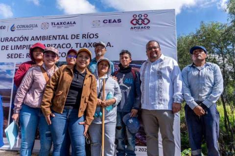 Apizaco se suma a las acciones por la restauración del Río Atoyac, tramo Atenco imagen 1