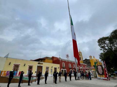 Chapultepec rinde homenaje conmemorativo al fin de la guerra de independencia. imagen 1