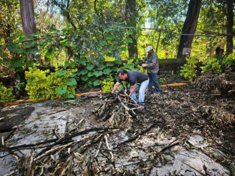 Se continúan atendiendo reportes tras fuertes lluvias en Chiautempan: Blanca Angulo imagen 3