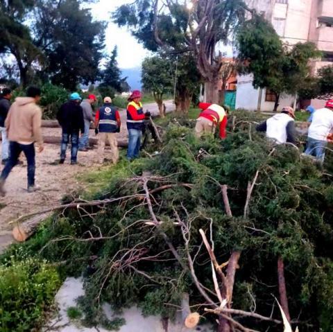 Se continúan atendiendo reportes tras fuertes lluvias en Chiautempan: Blanca Angulo imagen 2