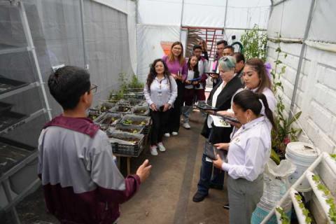 Secretaria de Educación de bogotá colombia visitó la técnica 58 "Plantel Azteca Tlaxcala imagen 3