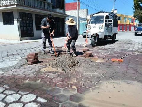 CAPAMH continúa con trabajos de reparación de fugas en Huamantla imagen 2