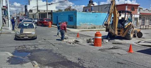 CAPAMH continúa atendiendo reportes ciudadanos para mejorar el servicio de agua en Huamantla