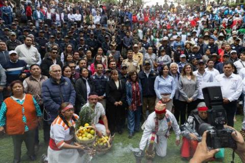 Salvador Santos presente en el 87 aniversario del Parque Nacional La Malinche imagen 9