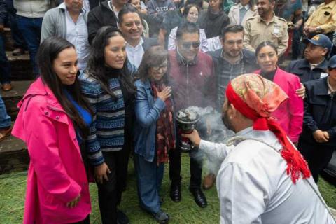 Salvador Santos presente en el 87 aniversario del Parque Nacional La Malinche imagen 2