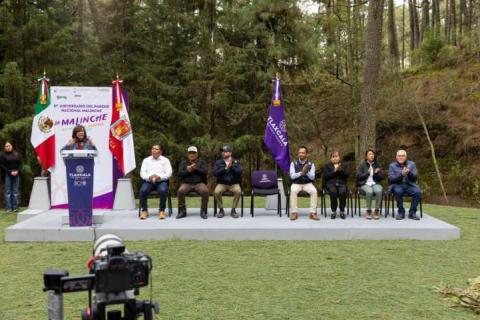 Salvador Santos presente en el 87 aniversario del Parque Nacional La Malinche imagen 7