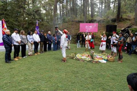 Salvador Santos presente en el 87 aniversario del Parque Nacional La Malinche imagen 8