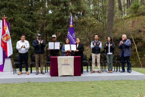 Salvador Santos presente en el 87 aniversario del Parque Nacional La Malinche imagen 6