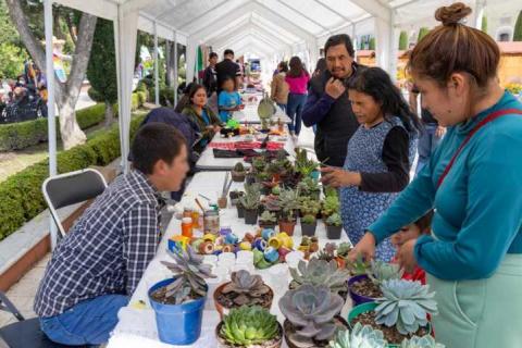 Huamantla revive sus raíces con el tradicional Tianguis del Trueque en el Parque Juárez imagen 9