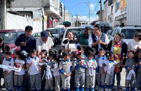 Inauguran obra de drenaje en SPM; beneficiará directamente al kínder de San Nicolás imagen 4