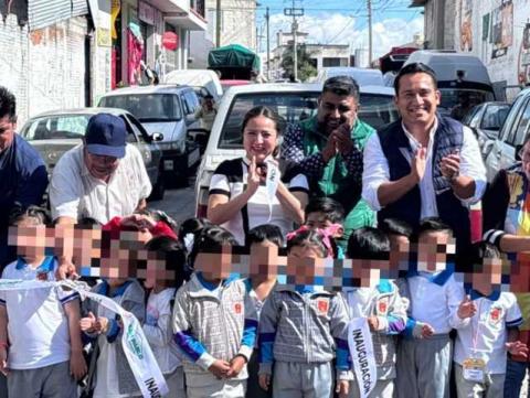 Inauguran obra de drenaje en SPM; beneficiará directamente al kínder de San Nicolás imagen 3