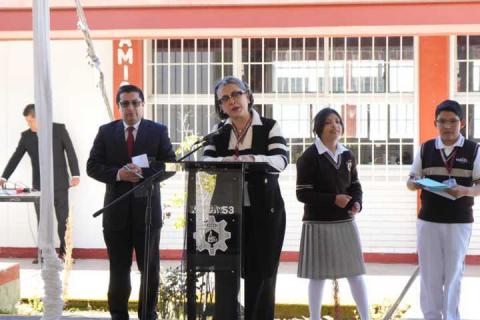 Recibió Secundaria Técnica 53 “Matlalcueyetl” de Apizaco distintivo “Escuela comprometida con los derechos humanos” imagen 8
